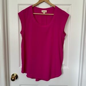 Meraki Sleeveless Blouse Sz L